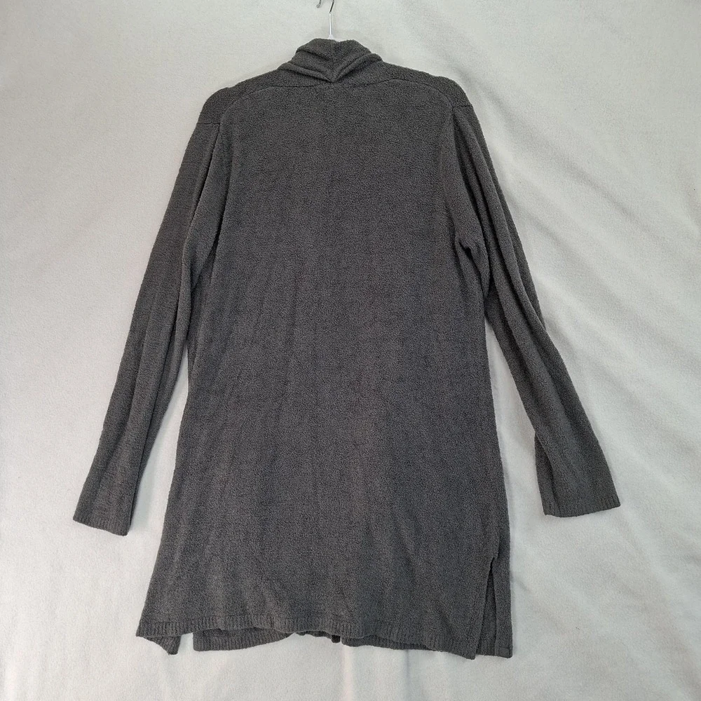 Barefoot Dreams Duster Cardigan XL Gray‎ Cozy Chic Lite Pockets Open Front